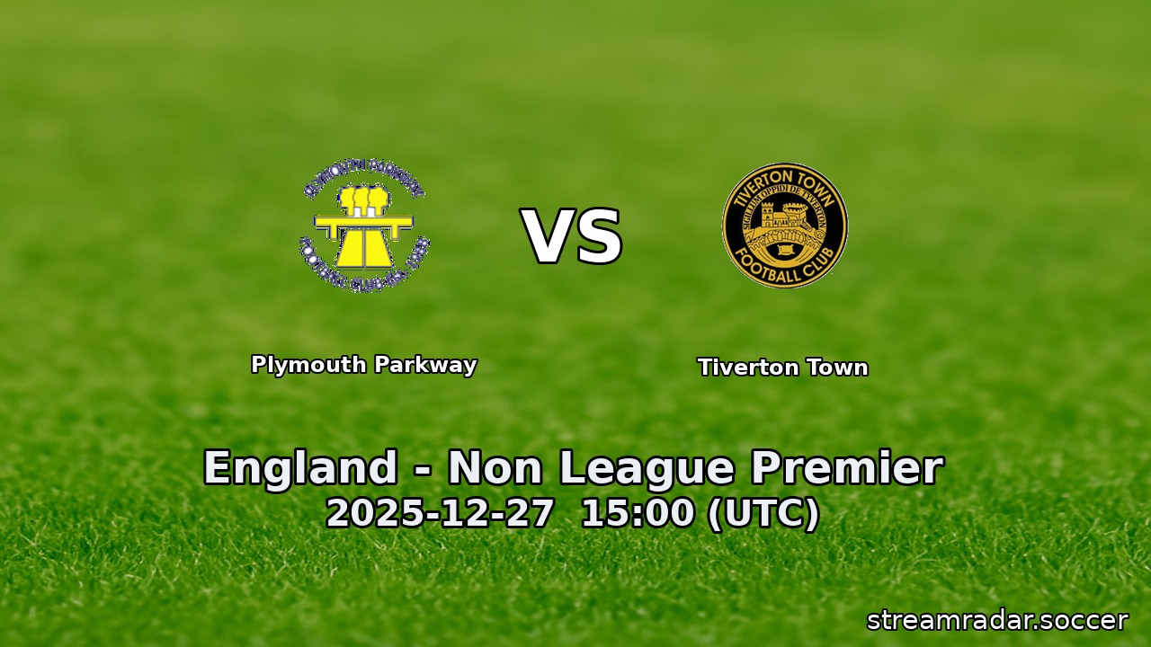Plymouth Parkway vs Tiverton Town