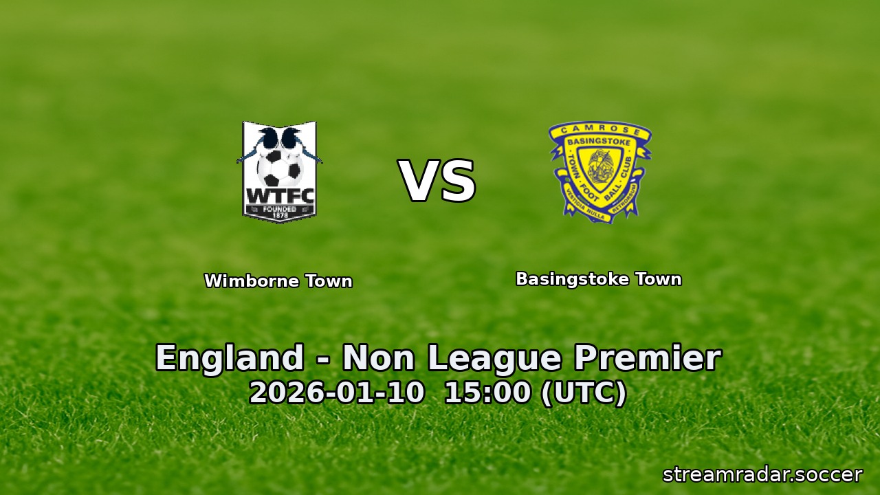 Wimborne Town vs Basingstoke Town