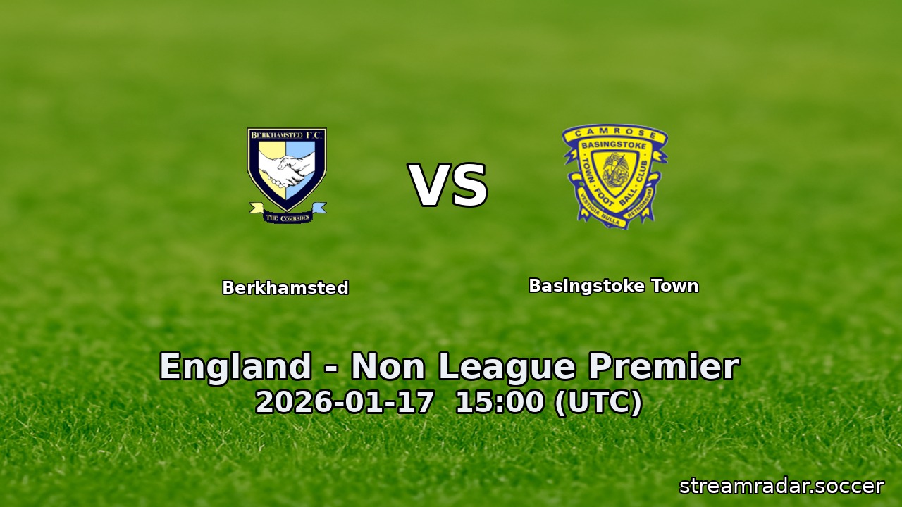 Berkhamsted vs Basingstoke Town