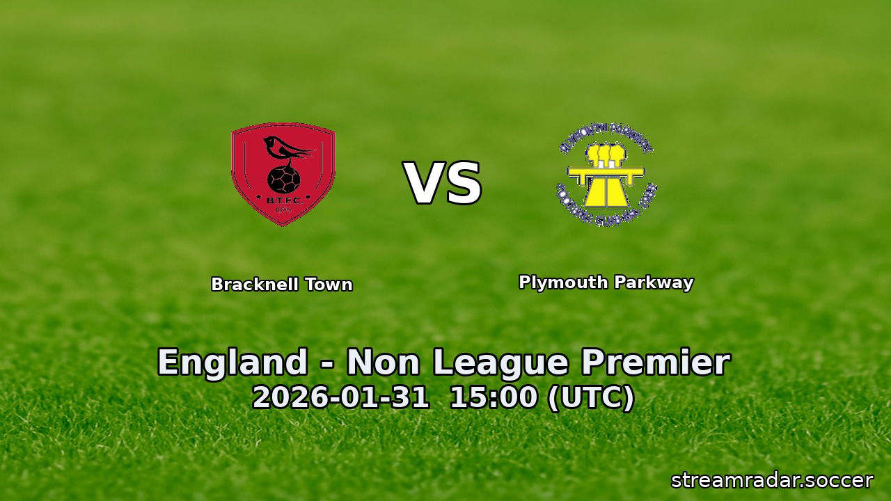 Bracknell Town vs Plymouth Parkway