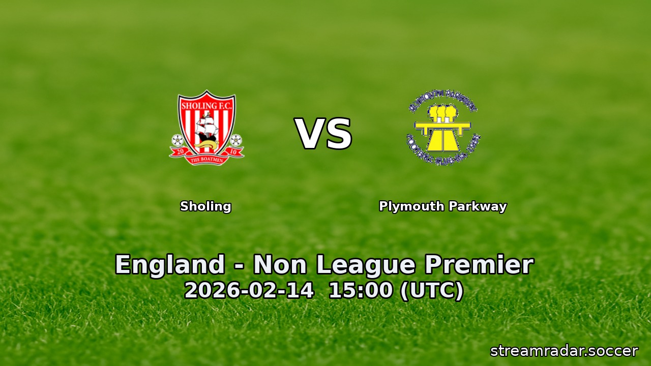Sholing vs Plymouth Parkway