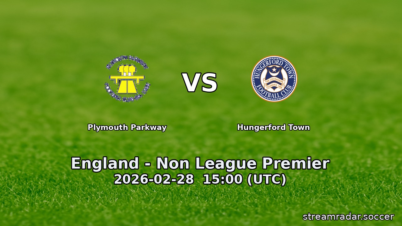 Plymouth Parkway vs Hungerford Town