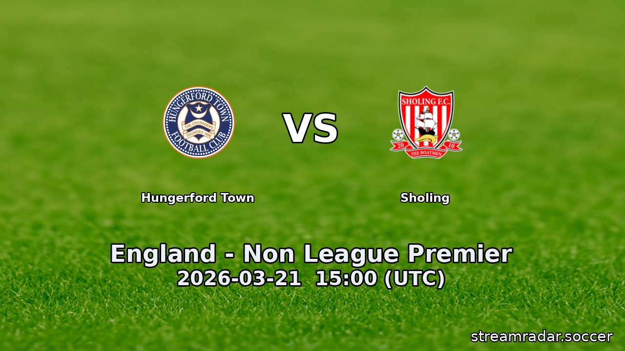 Hungerford Town vs Sholing