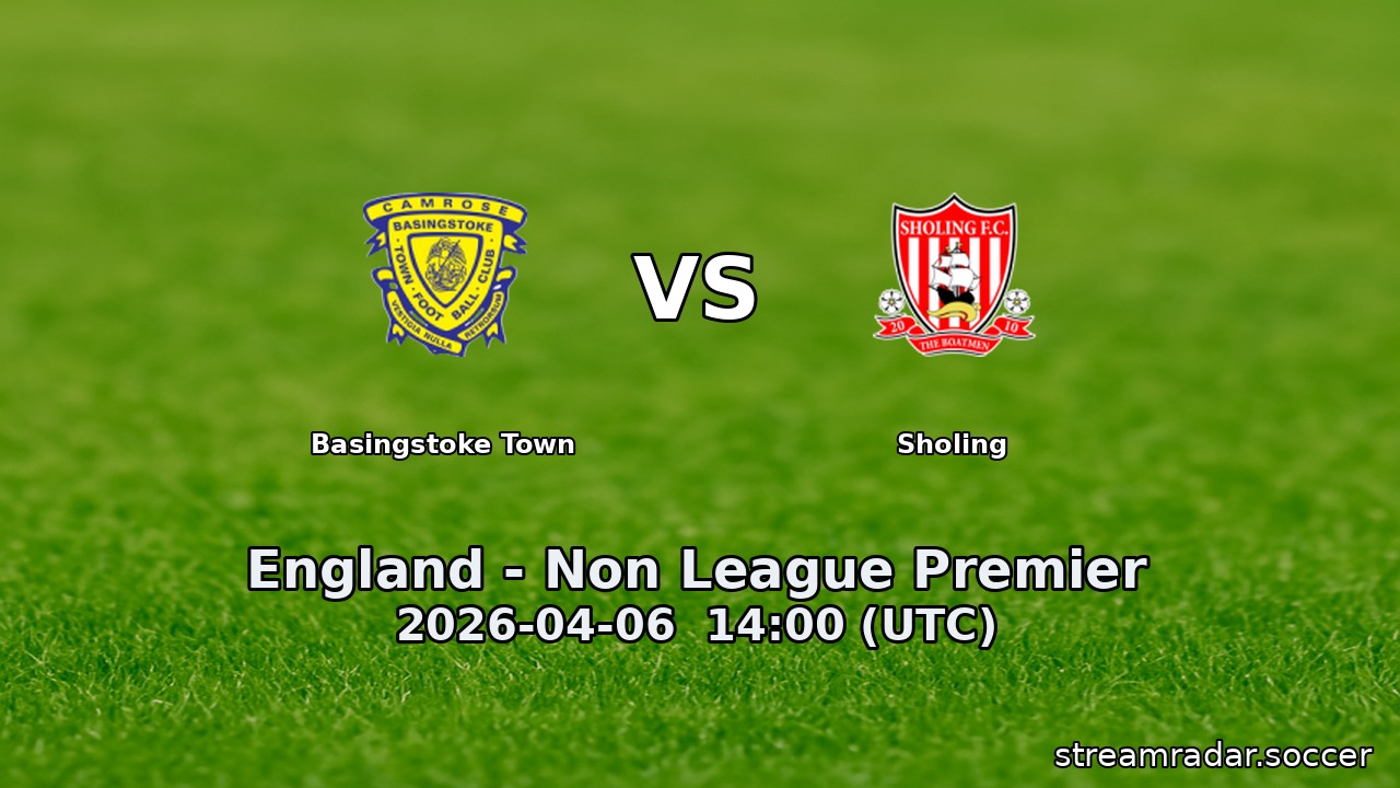 Basingstoke Town vs Sholing