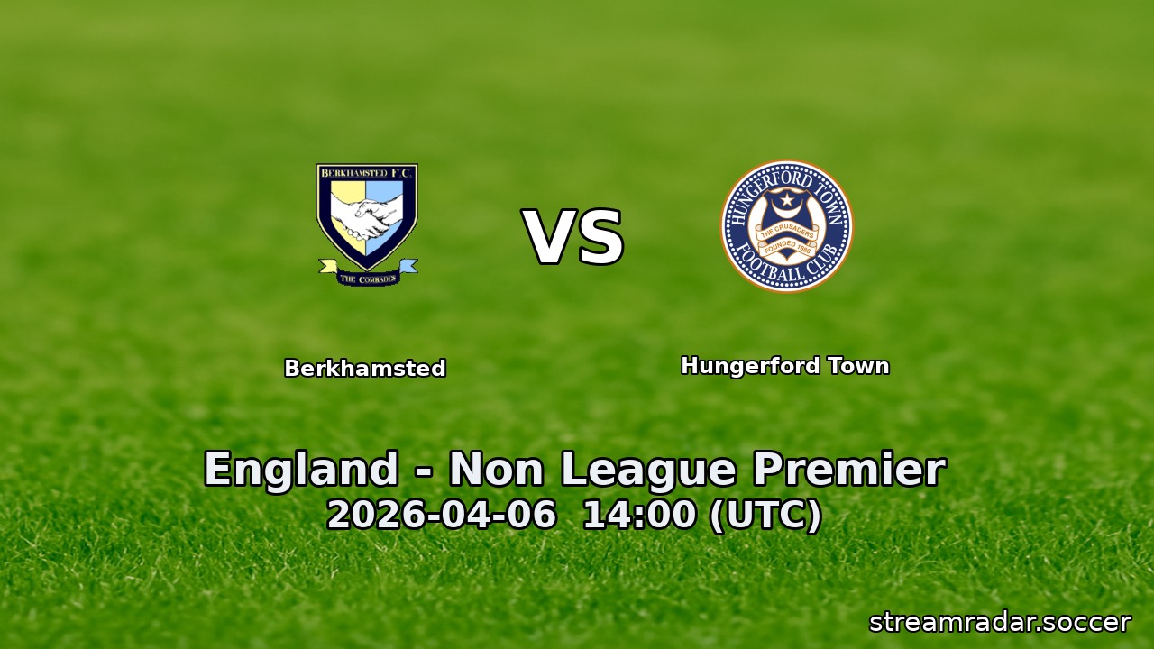 Berkhamsted vs Hungerford Town