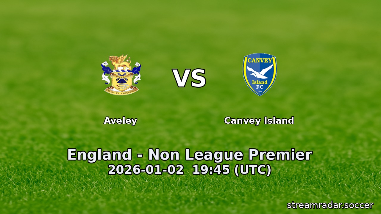 Aveley vs Canvey Island