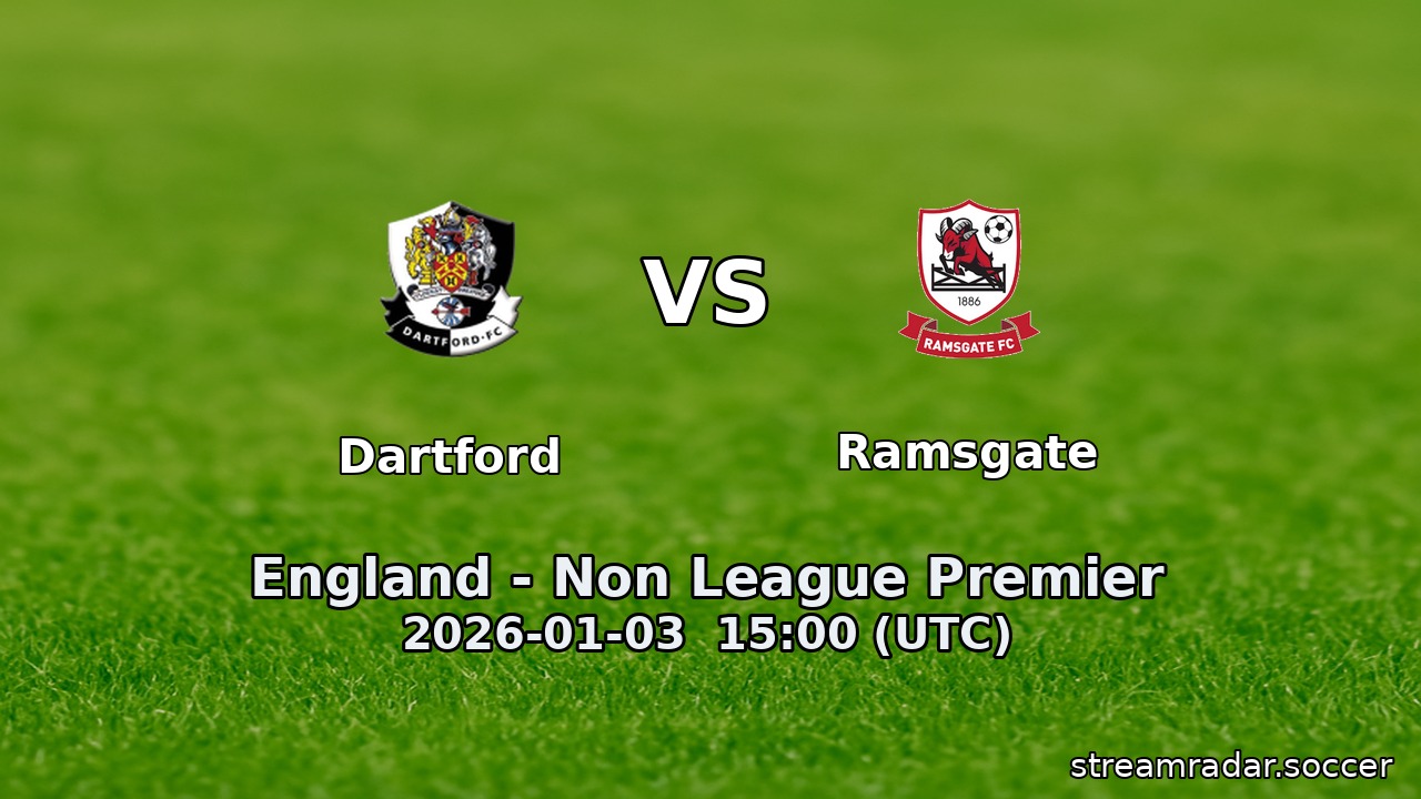 Dartford vs Ramsgate