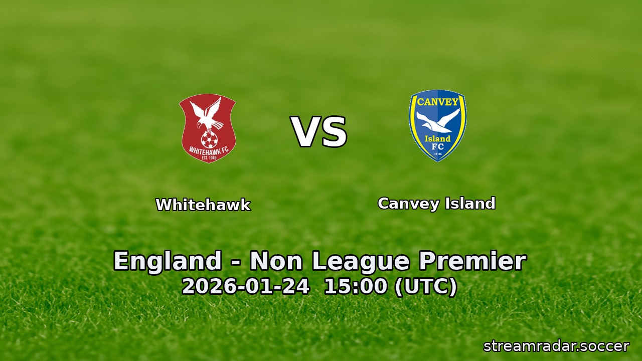 Whitehawk vs Canvey Island
