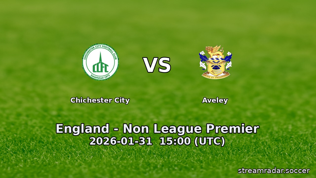 Chichester City vs Aveley
