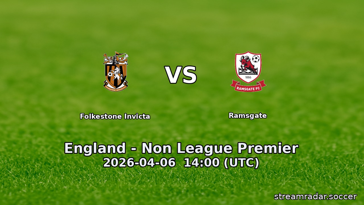 Folkestone Invicta vs Ramsgate