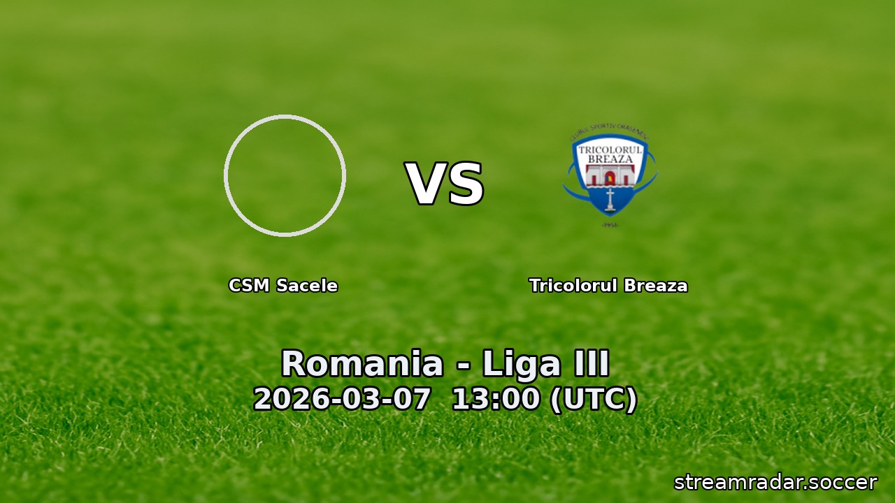 CSM Sacele vs Tricolorul Breaza