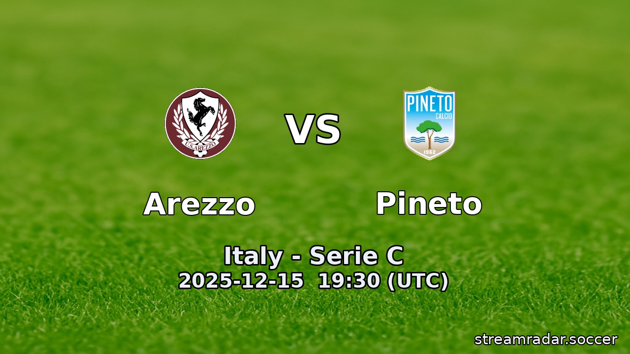 Arezzo vs Pineto