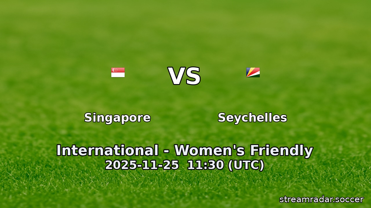 Singapore vs Seychelles