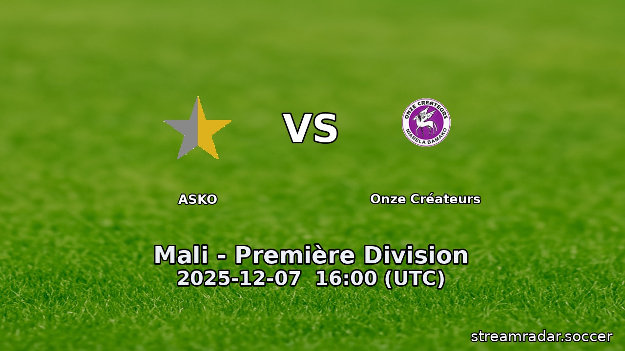ASKO vs Onze Créateurs