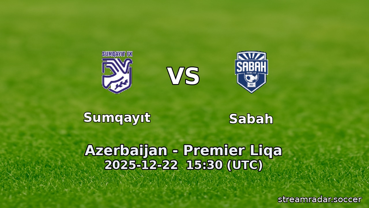 Sumqayıt vs Sabah