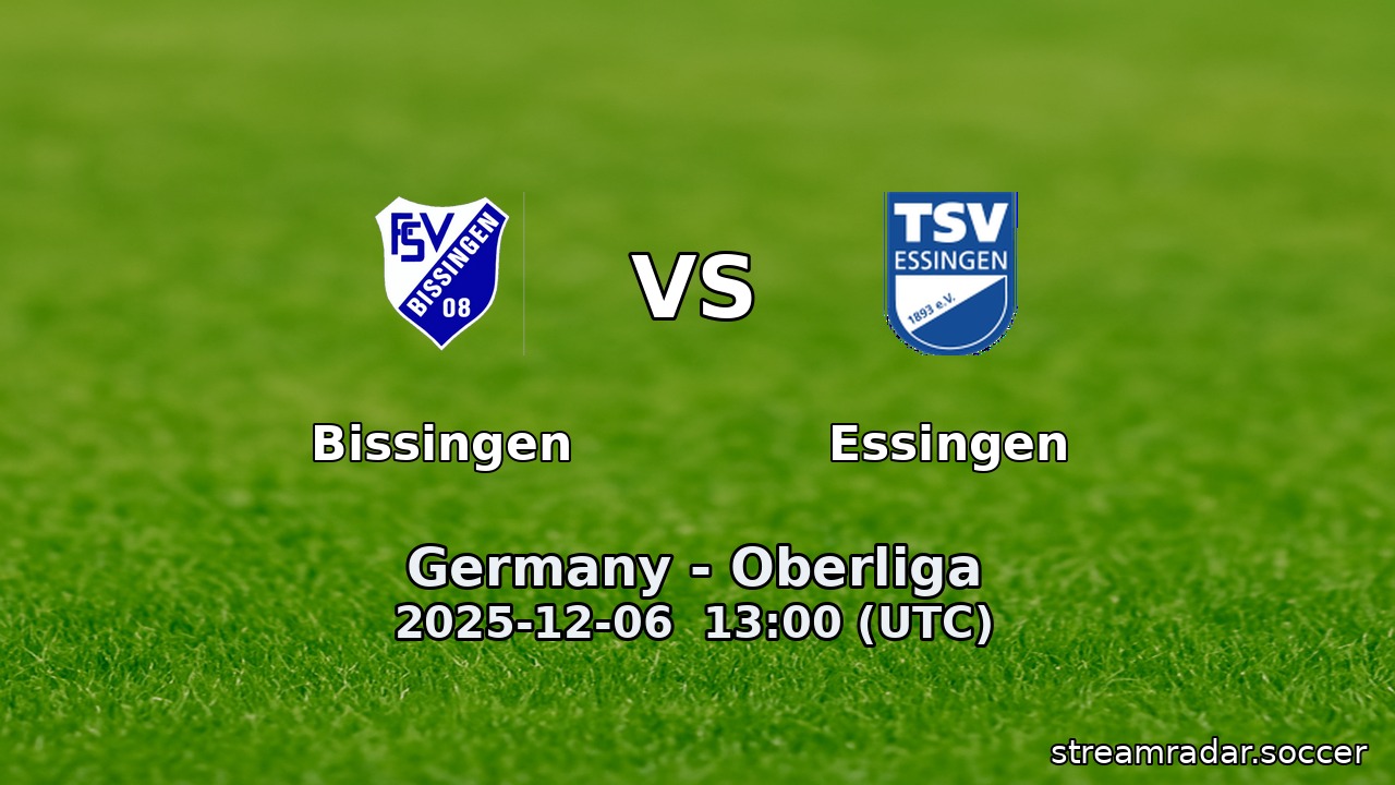 Bissingen vs Essingen