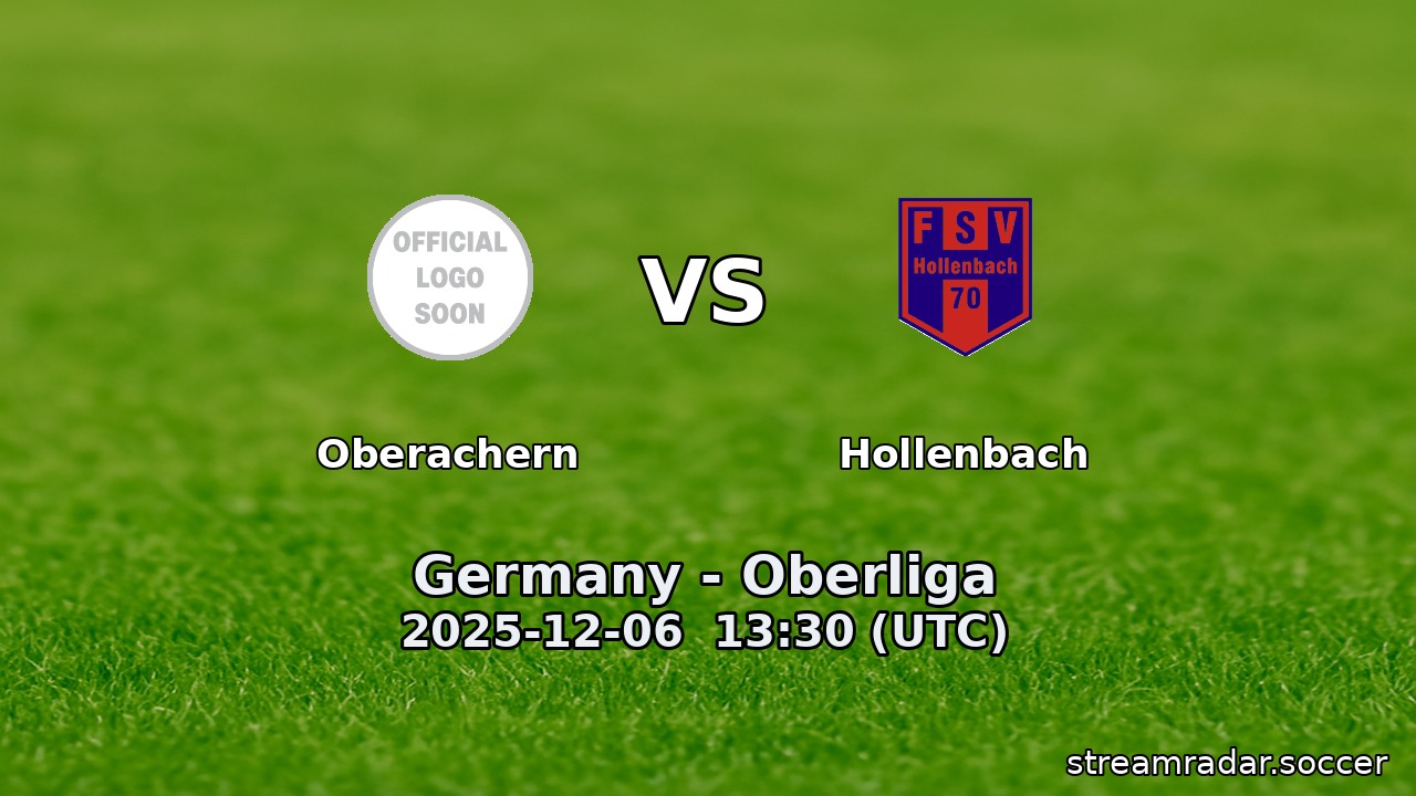 Oberachern vs Hollenbach