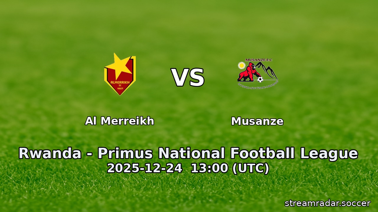 Al Merreikh vs Musanze