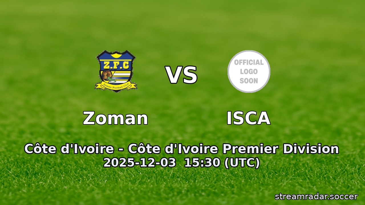 Zoman vs ISCA