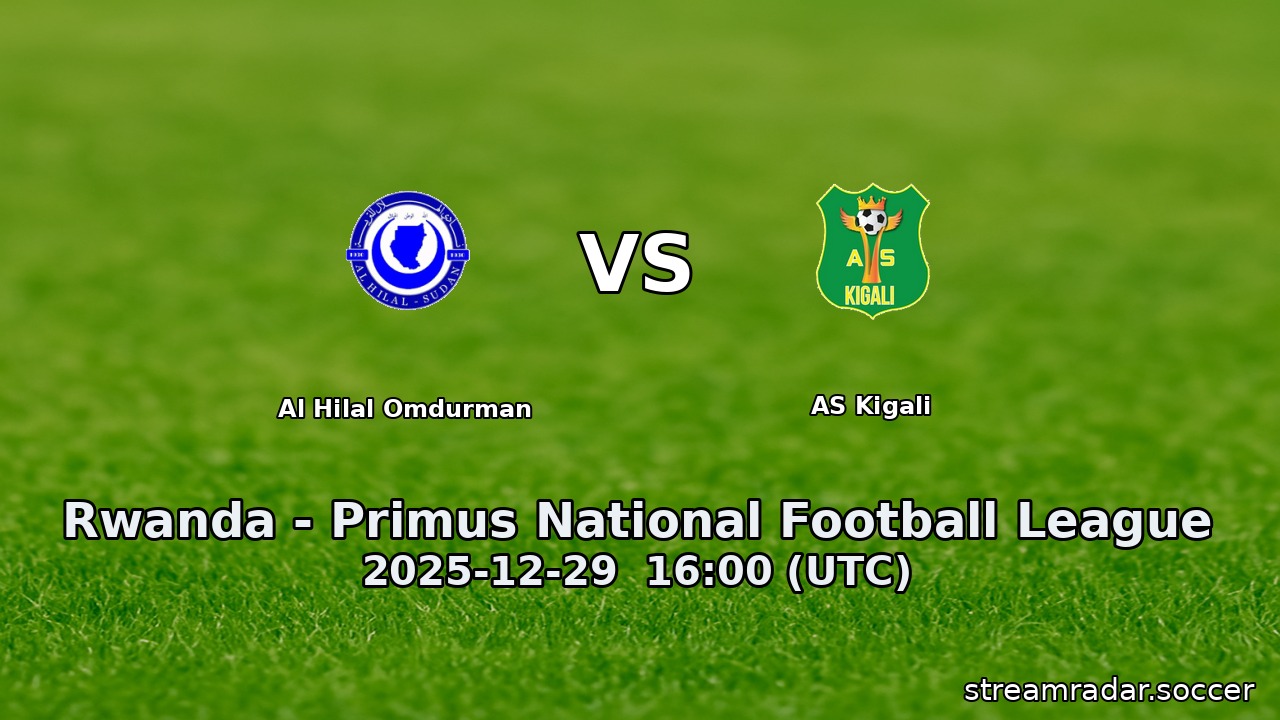 Al Hilal Omdurman vs AS Kigali