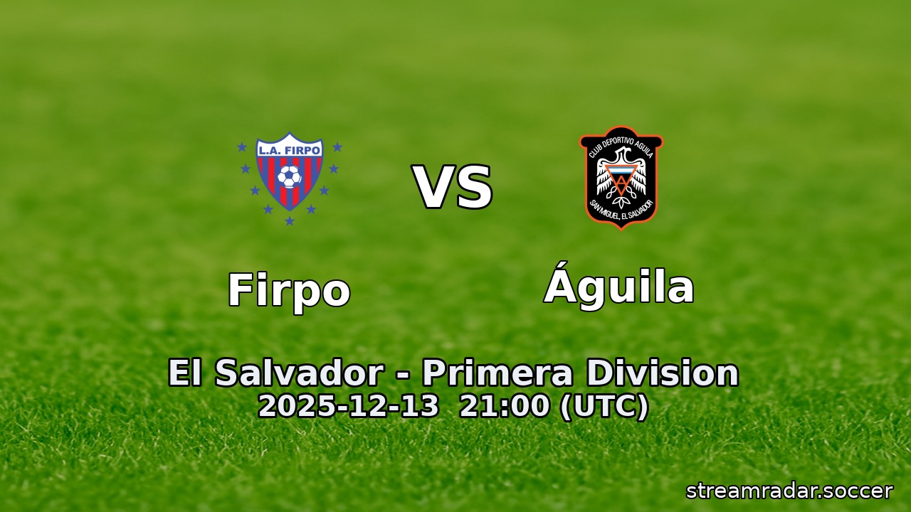 Firpo vs Águila