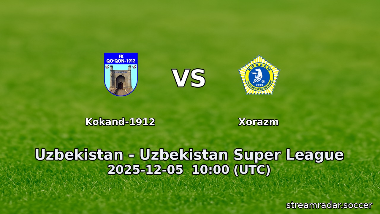 Kokand-1912 vs Xorazm