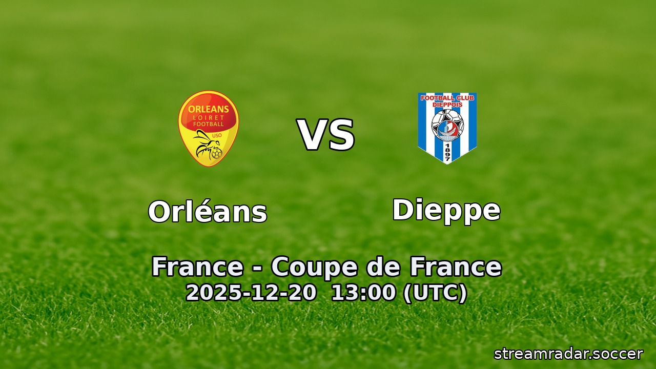 Orléans vs Dieppe