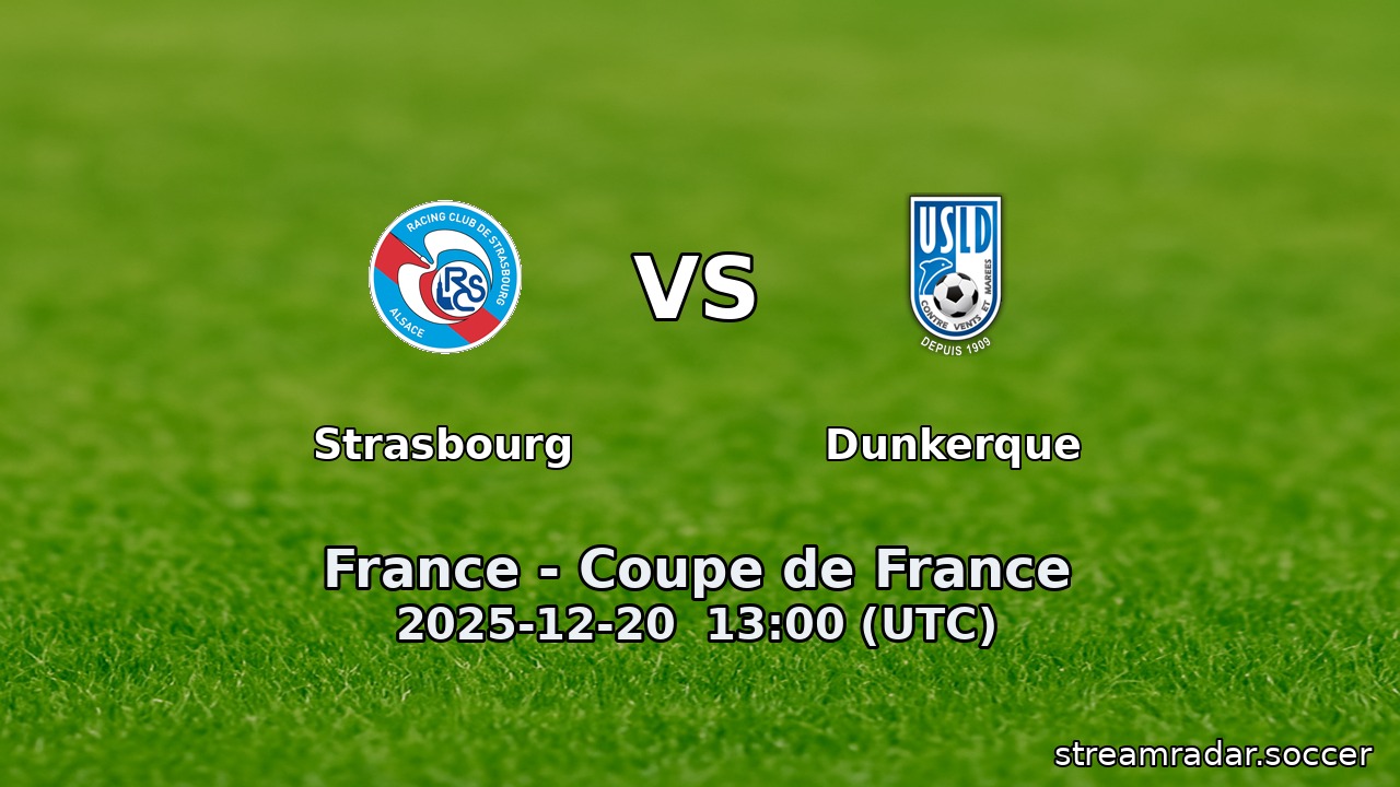 Strasbourg vs Dunkerque