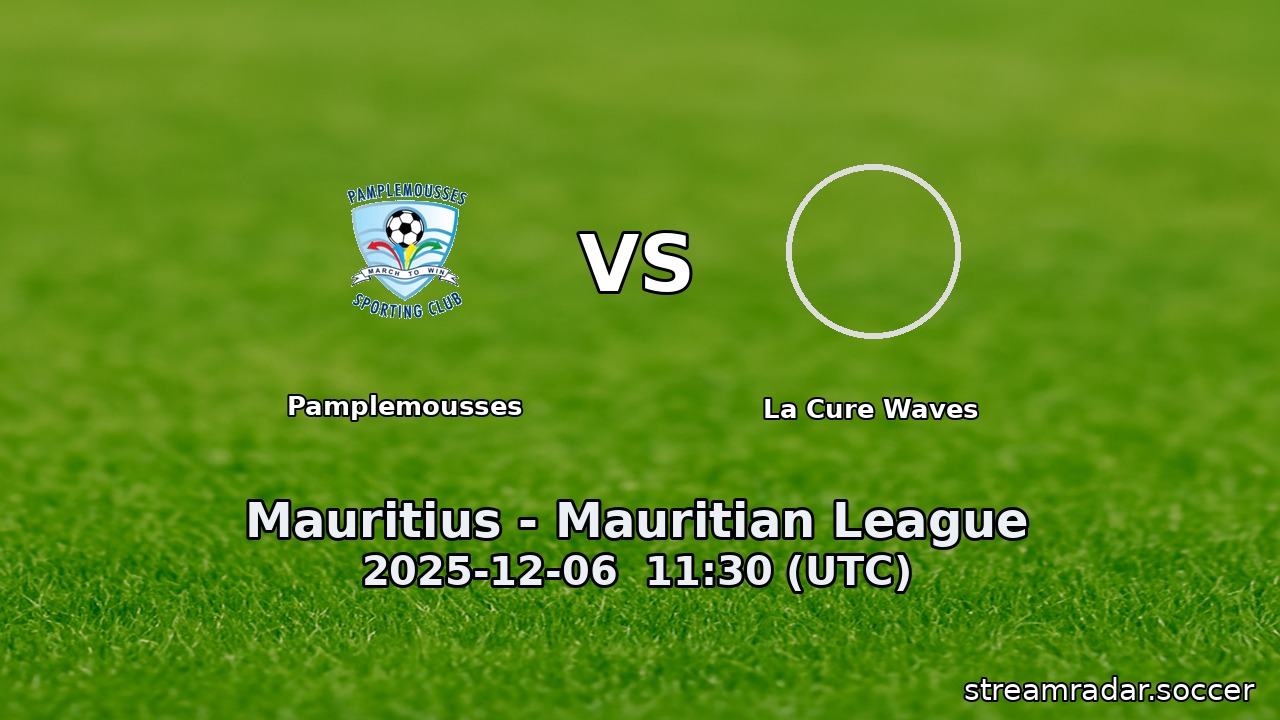 Pamplemousses vs La Cure Waves