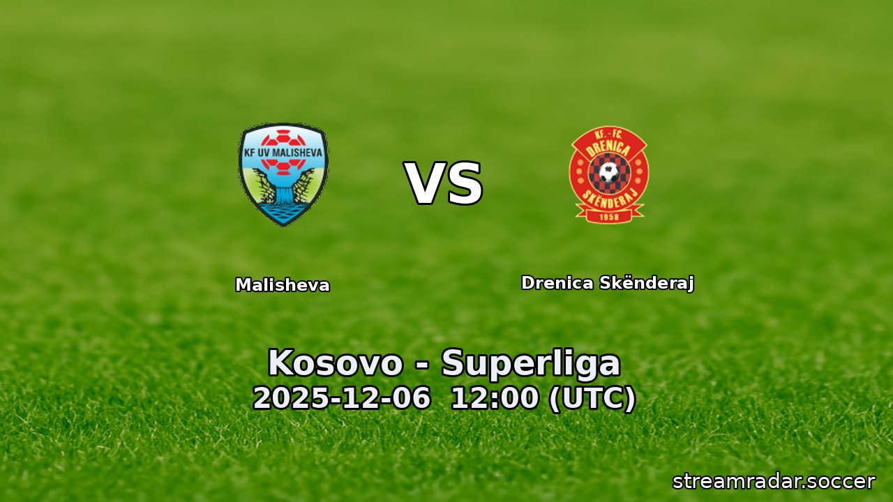 Malisheva vs Drenica Skënderaj