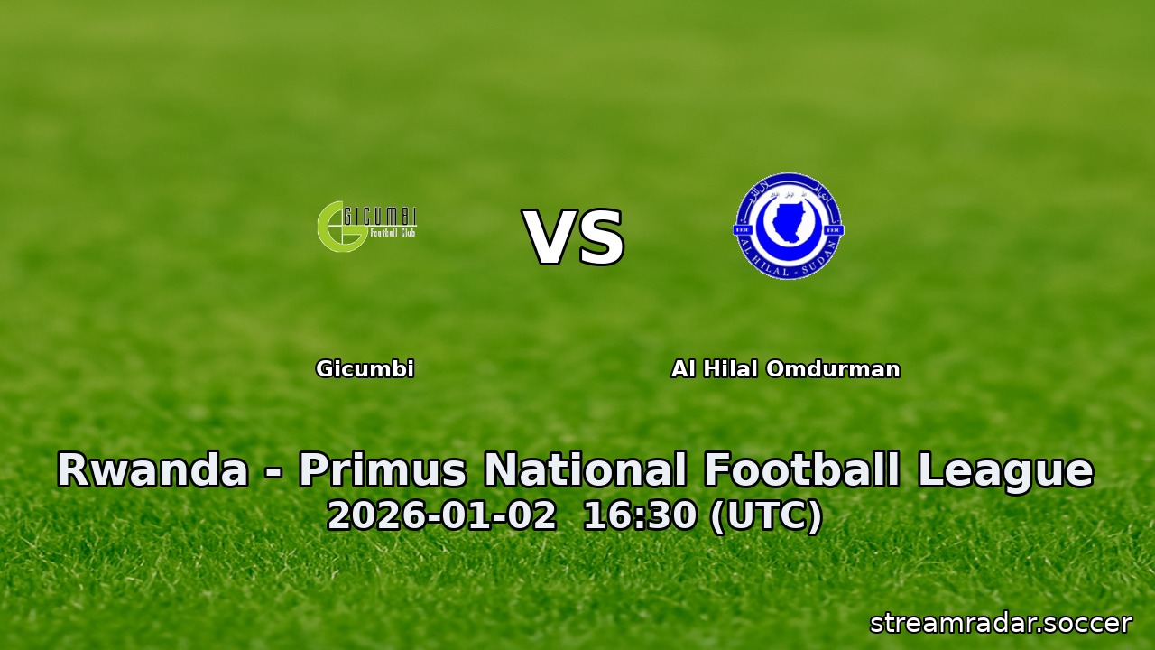 Gicumbi vs Al Hilal Omdurman