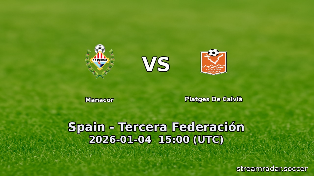 Manacor vs Platges De Calvià