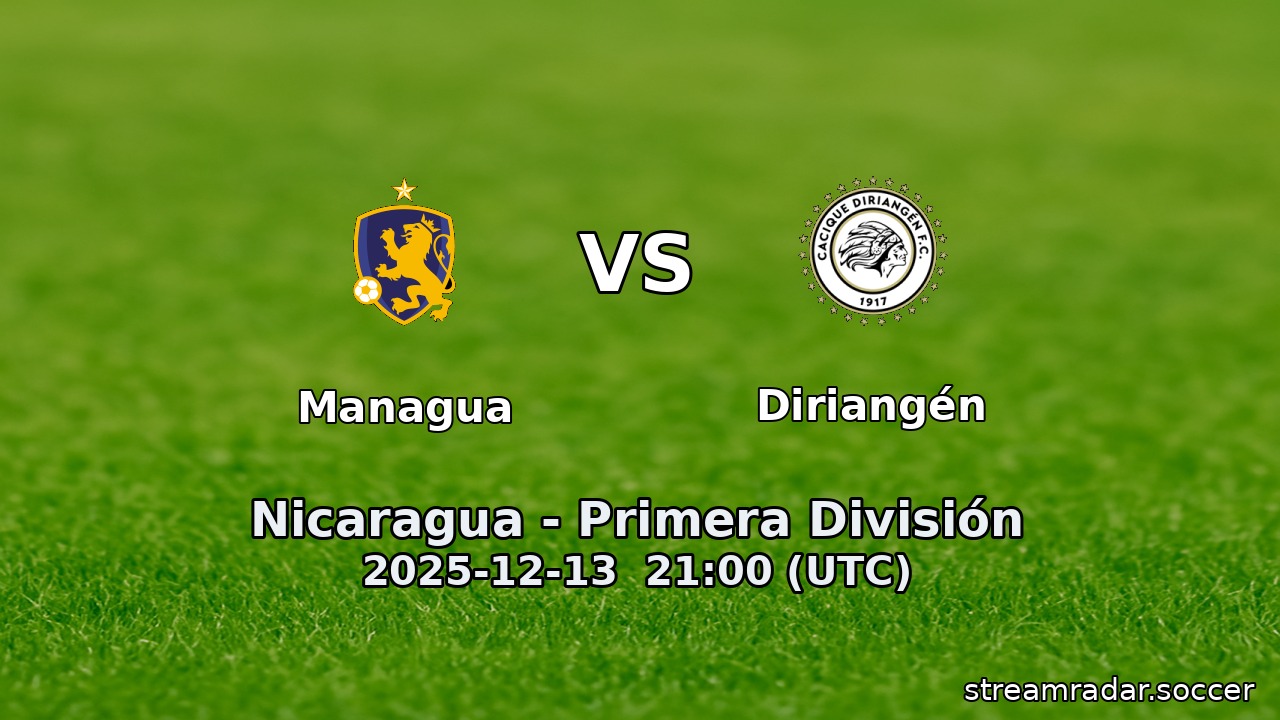 Managua vs Diriangén
