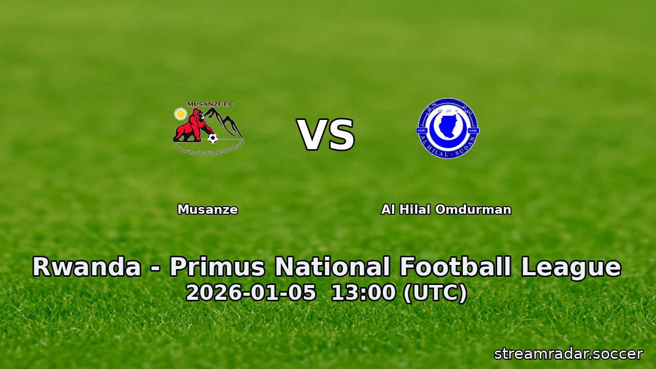 Musanze vs Al Hilal Omdurman