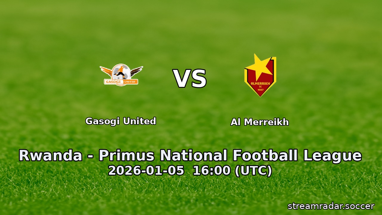 Gasogi United vs Al Merreikh