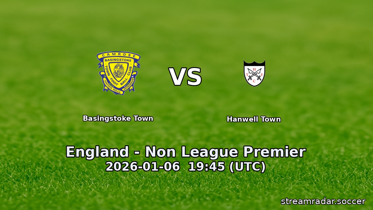 Basingstoke Town vs Hanwell Town