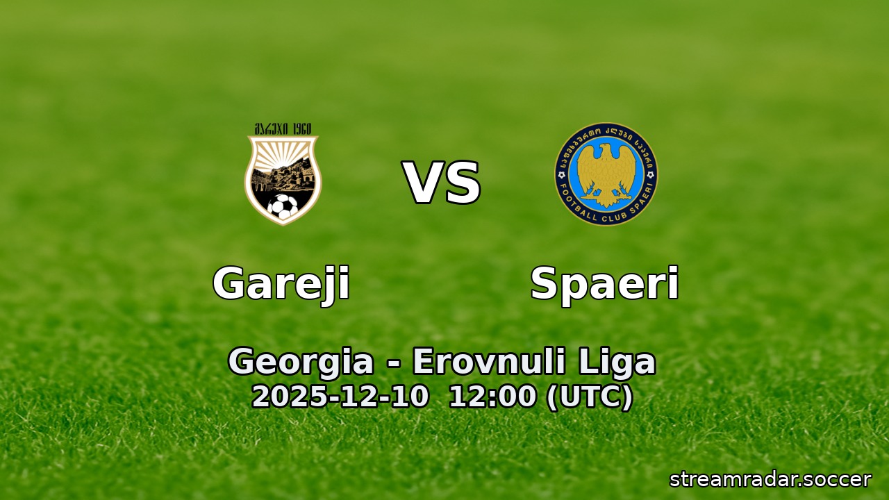 Gareji vs Spaeri