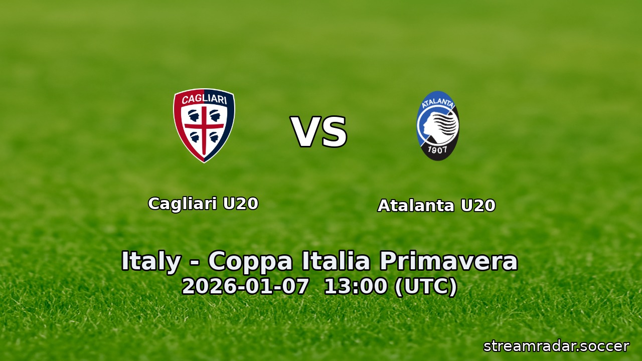 Cagliari U20 vs Atalanta U20