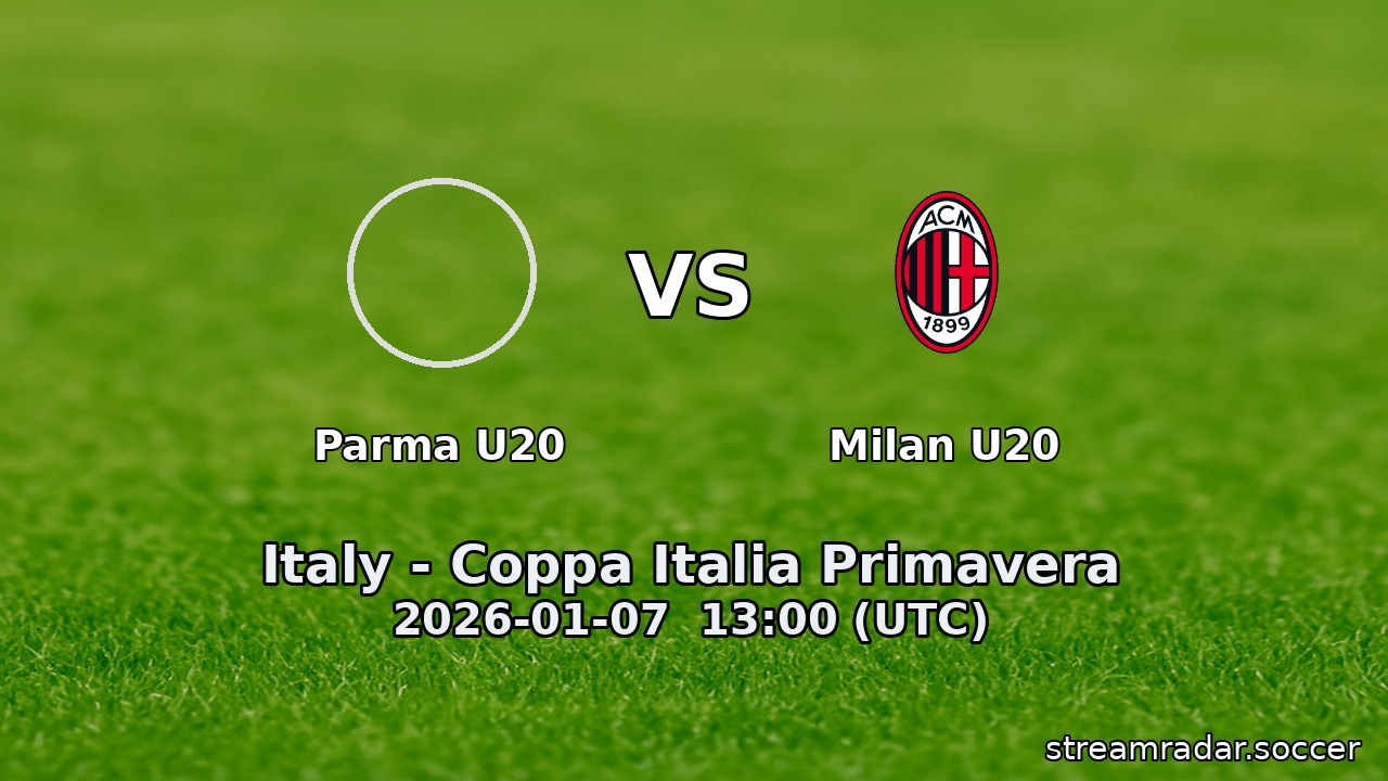 Milan U20 vs Parma U20