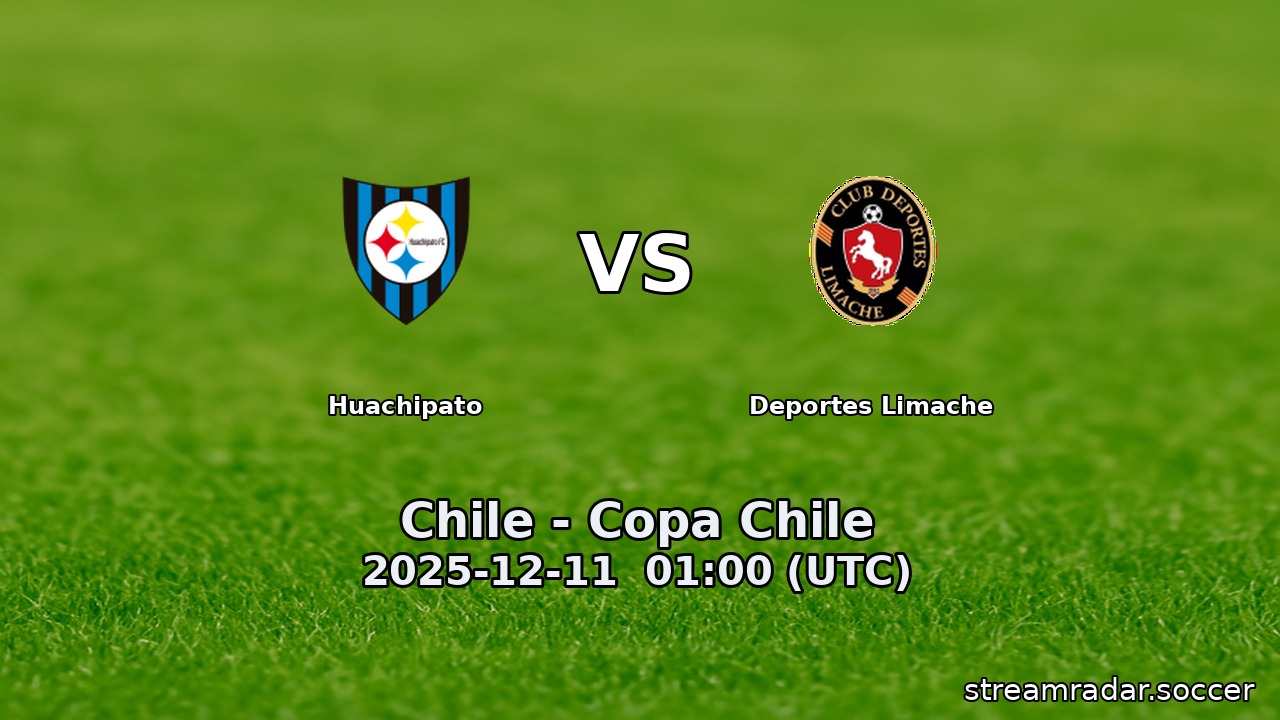 Huachipato vs Deportes Limache