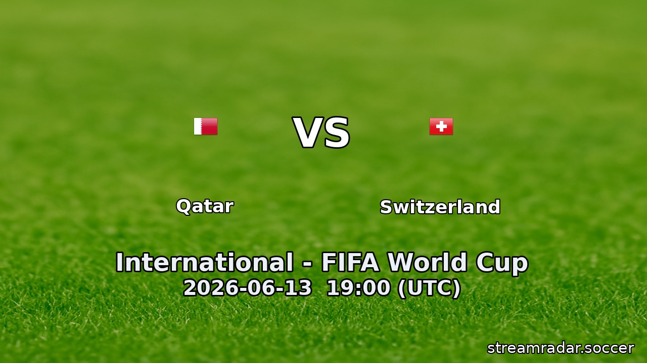 Qatar vs Switzerland