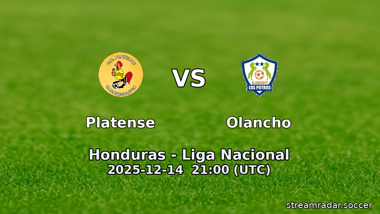 Platense vs Olancho