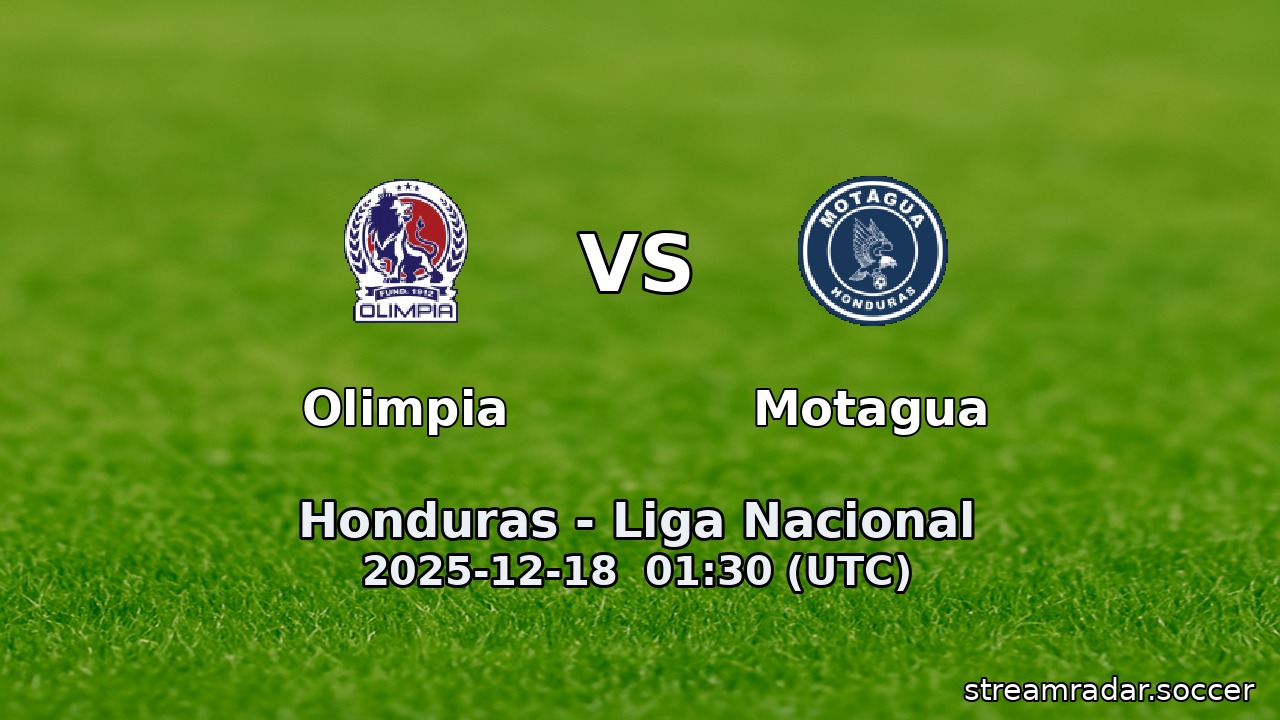 Olimpia vs Motagua