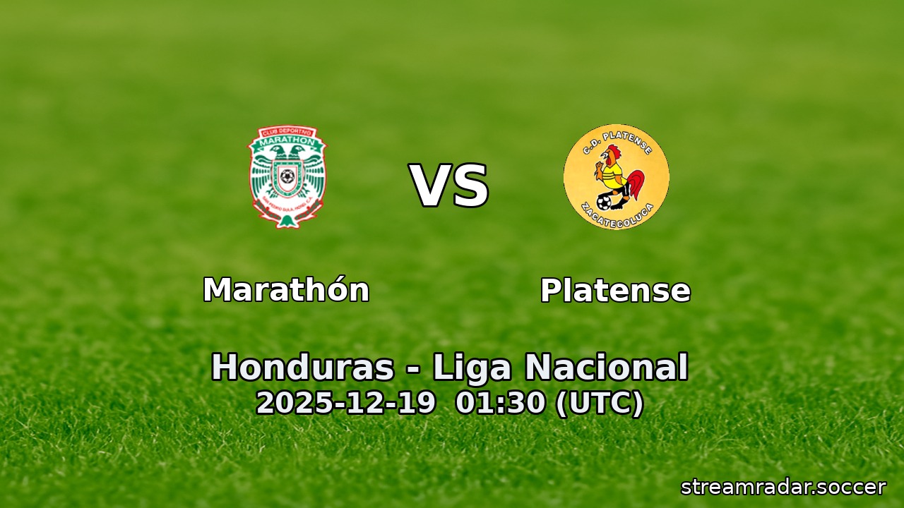 Marathón vs Platense