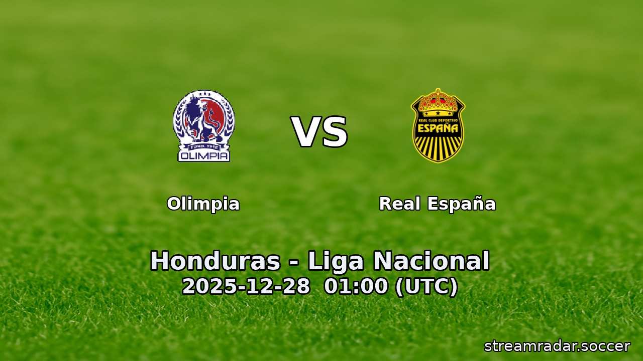 Olimpia vs Real España