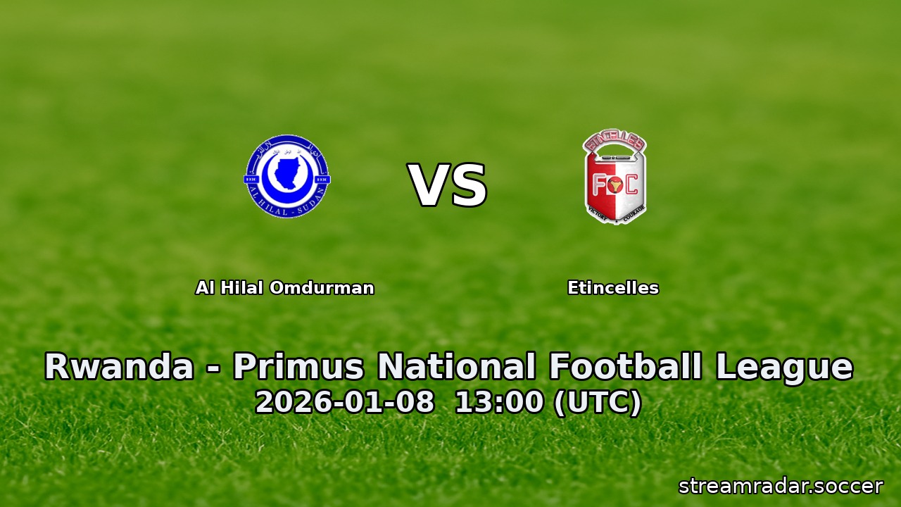 Al Hilal Omdurman vs Etincelles