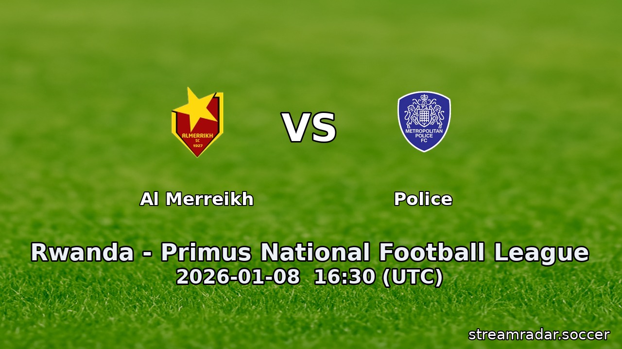 Al Merreikh vs Police