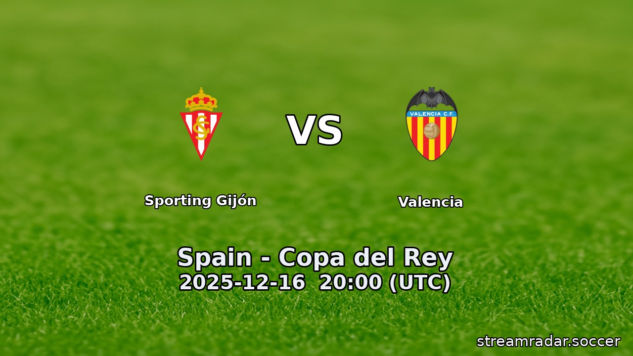 Sporting Gijón vs Valencia