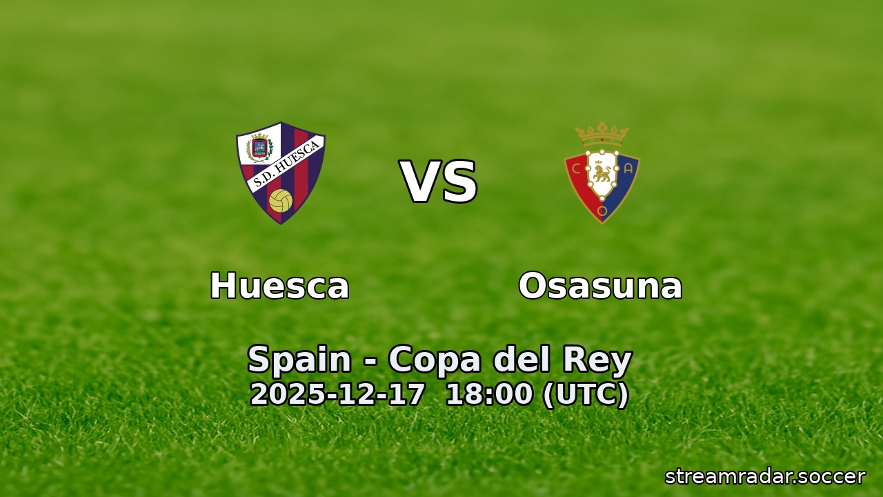 Huesca vs Osasuna