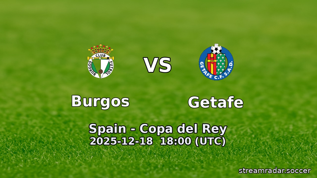 Burgos vs Getafe